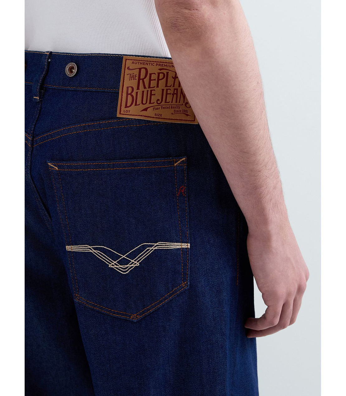 リラックスフィットBWAII オーセンテックデニム 詳細画像 ダークブルー 6